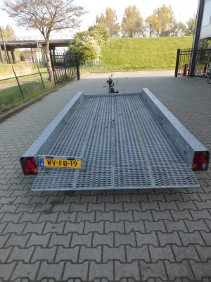 Hapert Aanhangwagen met dubbele as