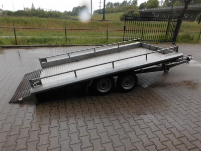 Hapert Aanhangwagen met dubbele as